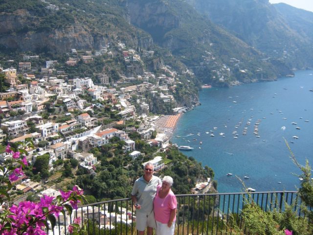 Positano,Sorrento, Pompeii